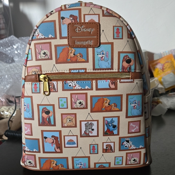 Loungefly Handbags - Loungefly Disney Dogs Frame Print Mini Backpack